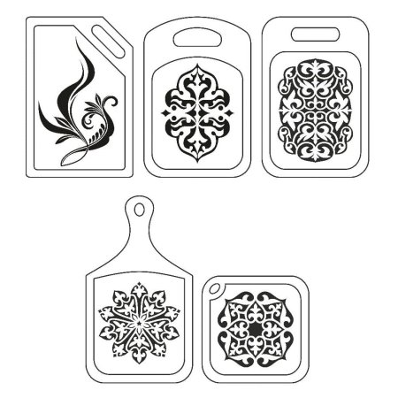 Декоративная разделочная доска