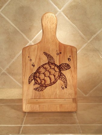 Новогодняя разделочная доска