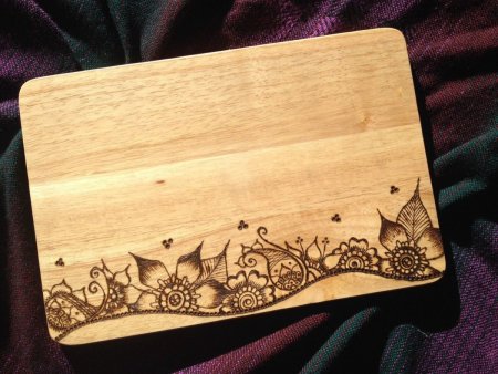 Доска разделочная с Выжиганием