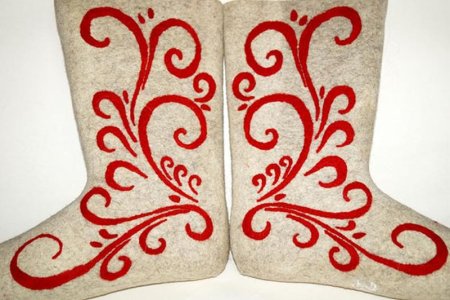 Узоры для украшения валенок
