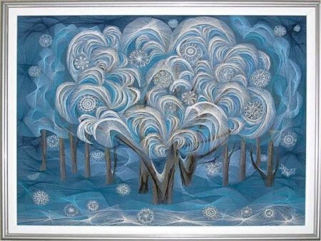 Нитяная Графика Людмилы Сашко