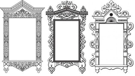 Узоры для наличников на окна