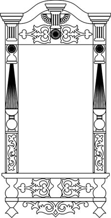 Узоры на окне