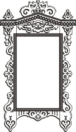 Наличники для рисования