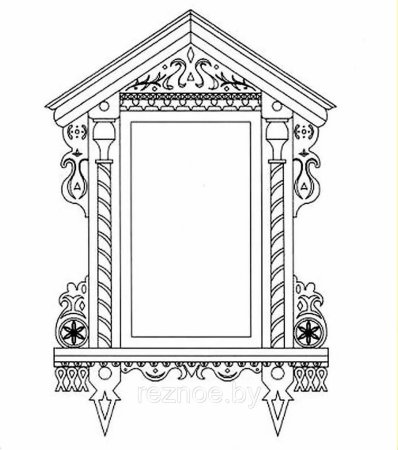 Узоры на окне