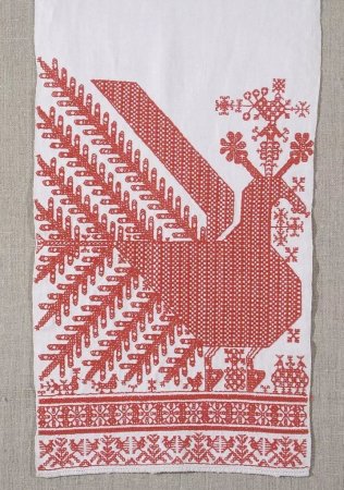 Орнаменты старинных рушников Тверской губернии