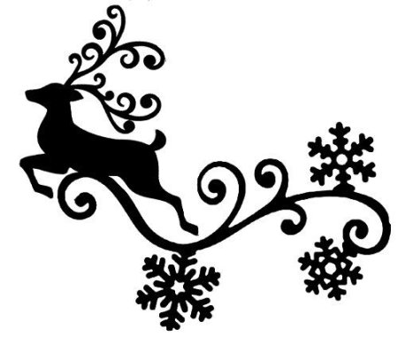 Новогодние узоры на окна