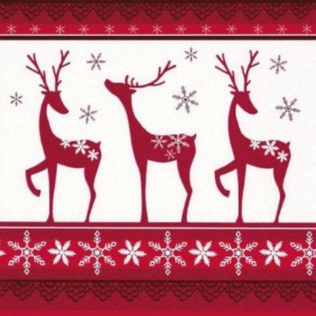 Новогодний орнамент в полосе