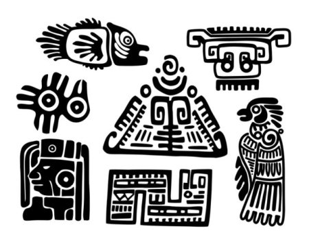 Орнамент Майя и ацтеков