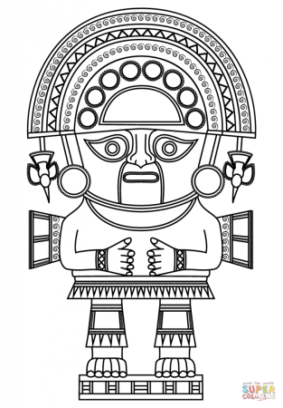 Орнаменты ацтеков Майя инков боги