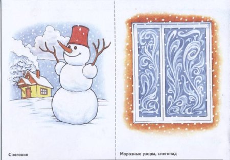 Узоры на окне рисование