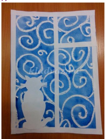 Морозные узоры на окне настоящие