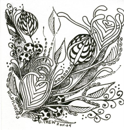 Трава Зентангл