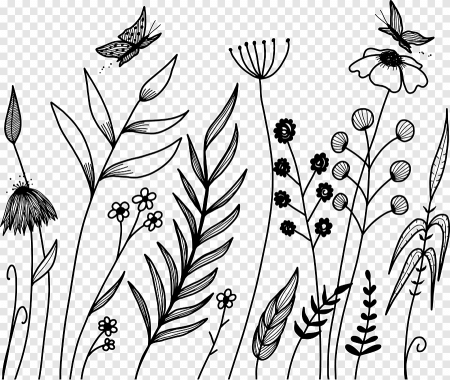 Трава эскиз