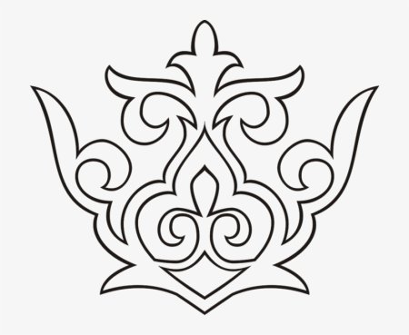 Адыгский орнамент раскраска