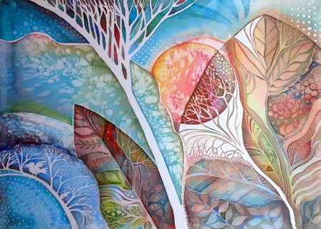 Юлия Маевская батик