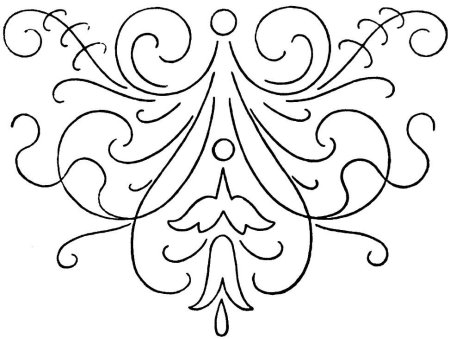 Трафареты для вышивки шнуром