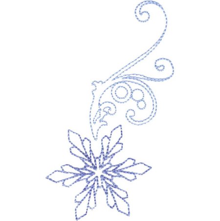 Морозные узоры трафарет