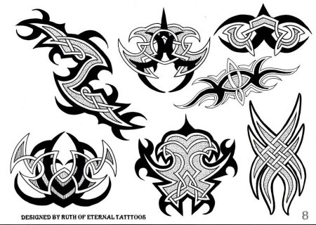 Солнцеворот тату эскиз