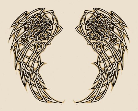 Триглав Славянский оберег эскизы