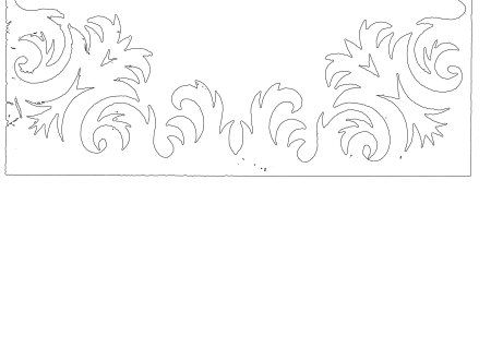 Узоры для вырезания на окна