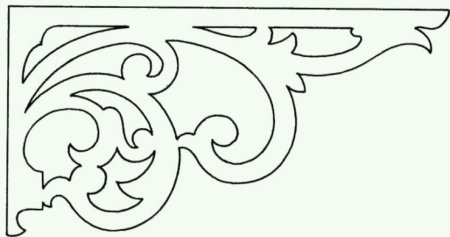 Угловые узоры на окна