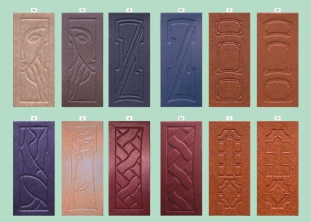 Обивка двери дермантином