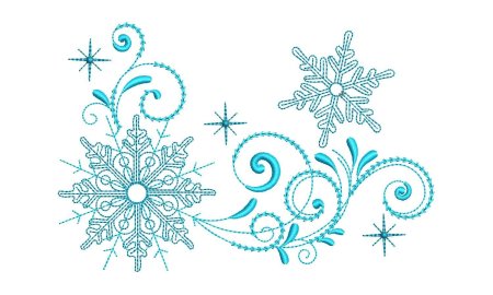 Зимние узоры рисунки