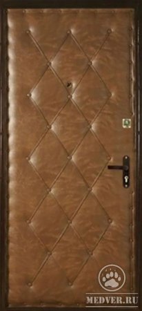 Утепление двери обивочным материалом схема монтажа