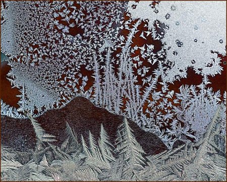 Узоры на окне зимой рисунки