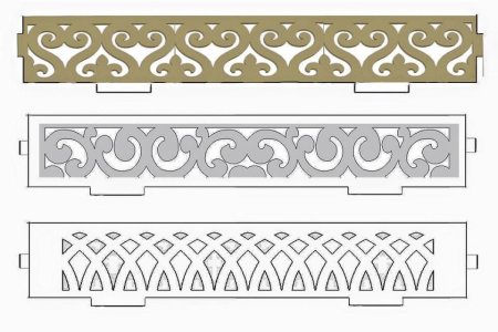 Резные наличники вектора для ЧПУ