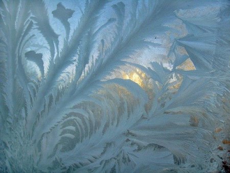 Морозные узоры рисование