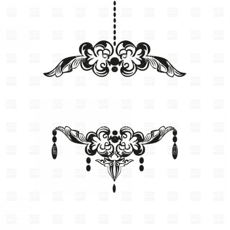 Люстра орнаменты узоры
