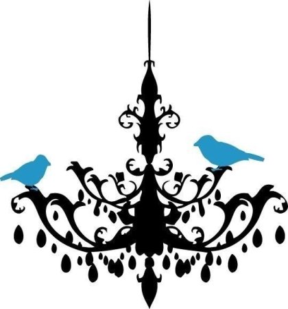 Люстра с узорами