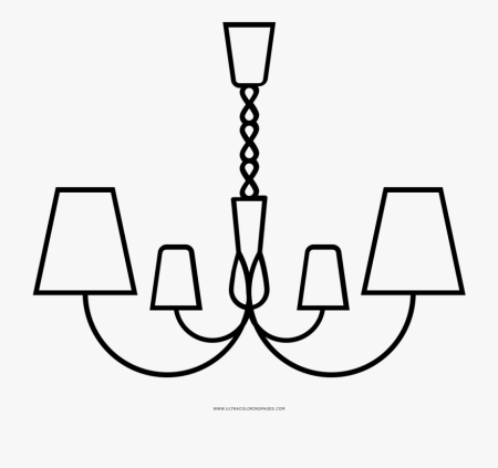 Нарисовать люстру