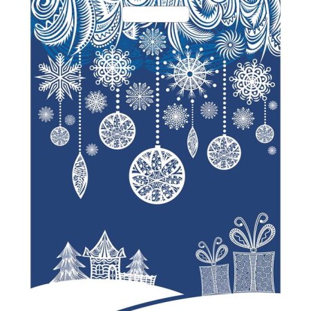 Новогодний морозный узор