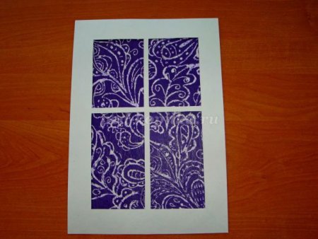 Морозные узоры средняя группа