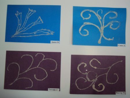 Декоративное рисование на квадрате