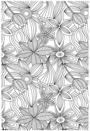 Раскраска антистресс