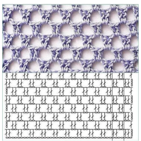 Узоры крючком