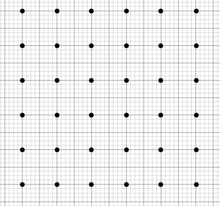 Квадрат с точками