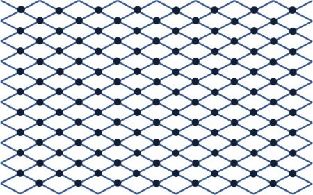 Кобальтовая сетка вектор