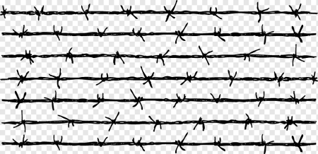 Колючая проволока текстура