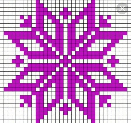 Узоры по клеточкам