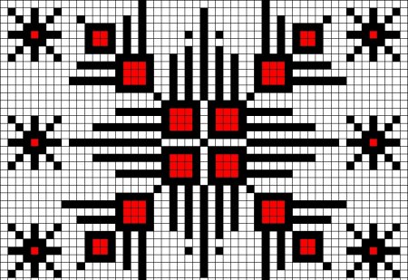 Узоры по клеточкам