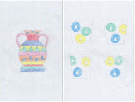 Узоры 2 класс рисование на посуде