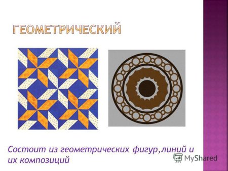 Геометрический орнамент на посуде проект