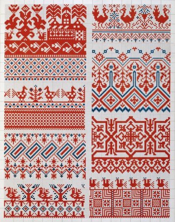 Великорусские узоры Далматова
