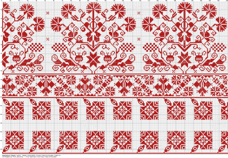 Вышивка национальных орнаментов