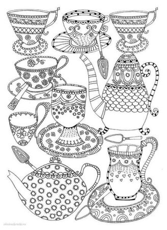 Узоры и орнаменты на посуде
